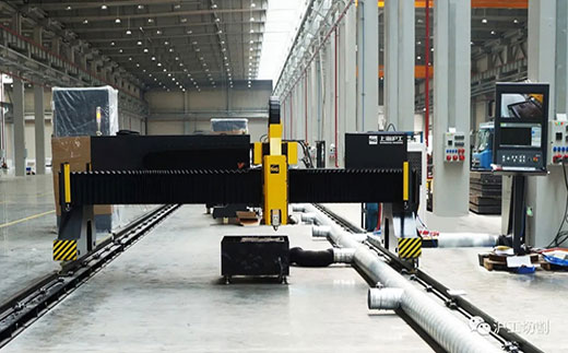 NBA网站appNBA网站app10米大幅面龙门光纤激光切割机有限元优化横梁高配驱动系统