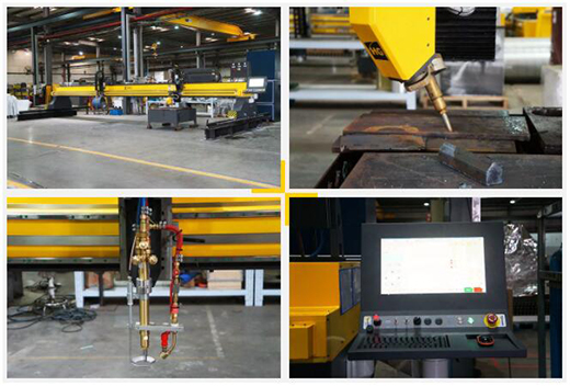 上海NBA网站app10米超长跨距无限回转数控坡口切割机