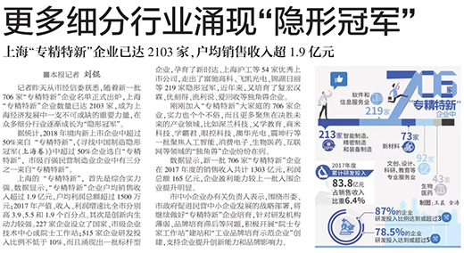 《解放日报》点赞上海NBA网站app:优秀上市公司 权威官媒《解放日报》点赞上海NBA网站app:优秀上市公司